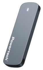POWERTECH θήκη για M.2 SATA SSD PT-1374, 6Gbps, γκρι - 5210131116180
