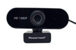 POWERTECH web camera PT-1382, 2MP, 1080p FHD, ρυθμιζόμενη εστίαση, 1.5m, μαύρη - 5210131122761 - Image 2