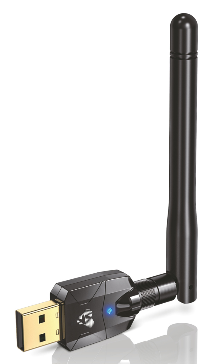 PT-1385 POWERTECH USB Bluetooth 5.4 αντάπτορας PT-1385 με εμβέλεια έως 100m - 5210131120576 - Image 1