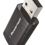 POWERTECH ασύρματος USB αντάπτορας δικτύου & Bluetooth 5.3 PT-1387, 900Mbps WiFi 6 - 5210131120590