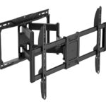 POWERTECH επιτοίχια βάση τηλεόρασης PT-1423, 37-90", 75kg, heavy duty, full motion - 5210131128282