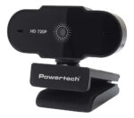 POWERTECH web camera PT-1426, 0.9MP, 720p HD, fixed εστίαση, 1.5m, μαύρη - 5210131128237