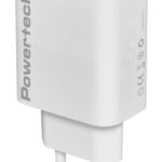 POWERTECH φορτιστής τοίχου PT-1433, USB/USB-C, 30W, GaN, λευκός - 5210131130346