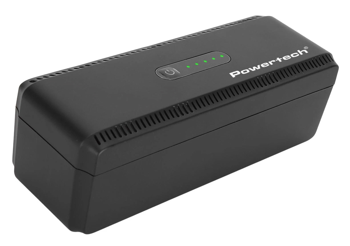 PT-1436 POWERTECH mini DC UPS PT-1436, 18W, 8800mAh, 3x DC, USB/USB-C/LAN/POE, μαύρο - 5210131129968 - Image 1