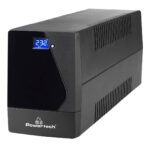 POWERTECH UPS Line Interactive PT-1800LCD με οθόνη, 1800VA, 1080W, 4x Schuko, 2x RJ45/RJ11, USB Type B - 5210131099780