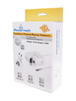 POWERTECH φορτιστής laptop PT-288 για Apple, 60W, 16.5V/3.65A, λευκός - 5200812152880 - Image 2