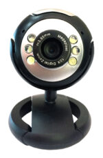 POWERTECH Web Camera PT-509 1.3MP, Plug & Play, μαύρη - 5210131022504