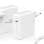 POWERTECH Φορτιστής laptop PT-704 για Apple, USB Type-C PD, 61W, λευκό - 5201909201818