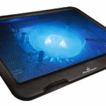 POWERTECH Βάση & ψύξη laptop PT-740 έως 15.6", 125mm fan, LED, μαύρο - 5210131004067