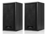 POWERTECH ηχεία Premium sound PT-845 από ξύλο, 2x 3W, 3.5mm, μαύρα - 5210131029213