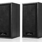 POWERTECH ηχεία Premium sound PT-845 από ξύλο, 2x 3W, 3.5mm, μαύρα - 5210131029213
