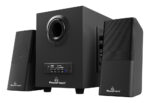 POWERTECH ηχεία Premium sound PT-846, 16W, USB/SD/FM/BT, remote, μαύρα - 5210131029220