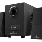 POWERTECH ηχεία Premium sound PT-846, 16W, USB/SD/FM/BT, remote, μαύρα - 5210131029220