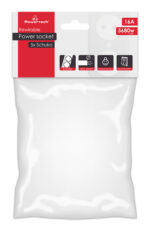 POWERTECH πολύπριζο PT-886, 5x schuko, 16A, χωρίς καλώδιο, λευκό - 5210131030967 - Image 2