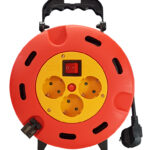 POWERTECH μπαλαντέζα κλειστού τύπου PT-896, 3x schuko, 16A, 5m - 5210131031285
