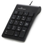 POWERTECH ενσύρματο αριθμητικό πληκτρολόγιο PT-938, USB, μαύρο - 5210131035818