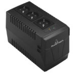 POWERTECH σταθεροποιητής ρεύματος PT-AVR-1500, 1500VA, 3x έξοδοι πρίζας - 5210131047828