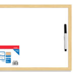 MP Πίνακας λευκός με μαρκαδόρο PT300B, 30 x 40cm - 8435250983995