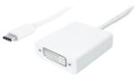 POWERTECH αντάπτορας USB Type-C σε DVI PTH-036, 4K, λευκό - 5210131023556