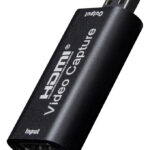 POWERTECH video capture PTH-047, HDMI/USB σύνδεση, 4K/60Hz, μαύρο - 5210131035740