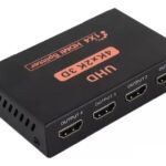 POWERTECH HDMI splitter PTH-048, 4 σε 1, 4K/60Hz, μαύρο - 5210131035757