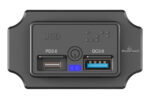 POWERTECH πρίζα USB για σκάφη & οχήματα PTL-009, USB & USB-C, 36W - 5210131089798