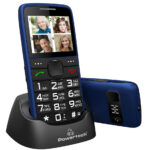 POWERTECH κινητό τηλέφωνο Sentry Eco V2, dual SIM, πλήκτρο SOS, μπλε - 5210131034439