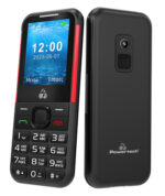POWERTECH κινητό τηλέφωνο Sentry 4G PTM-33, SOS Call, με φακό, μαύρο - 5210131073933 - Image 2