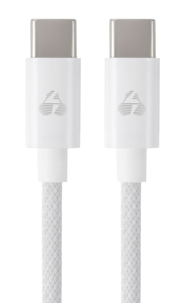 PTR-0183 POWERTECH καλώδιο USB-C PTR-0183, 60W, 480Mbps, 1m, λευκό - 5210131089637 - Image 1