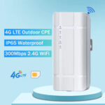 SUNCOMM outdoor 4G LTE CPE QC300K, 300Mbps Wi-Fi, 100Mbps LAN, IP65 - 5210131088814 - Image 2