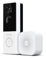 BOTSLAB smart κουδούνι με κάμερα R801, 3MP/2K, WiFi, 5000mAh - 6974772421308