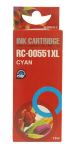 Συμβατό InkJet για Canon CLI-551, 12ml, κυανό - 6959080033658 - Image 2