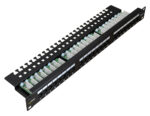 PULSAR patch panel RP-U24V6, 19"/1U, 24-port, UTP Cat 6 - 5902135305898