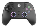 ROAR ασύρματο gamepad RR-0023, Switch/PS4/PC/iOS/Android, Bluetooth, μαύρο - 5210131096710