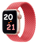 ROCKROSE πλεκτό solo band Maya για Apple Watch 42/44mm, 135mm, ροζ - 6973135544029 - Image 2
