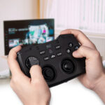 RIITEK ασύρματο gamepad & πληκτρολόγιο RK707, backlit, 2.4GHz, μαύρο - 5210131118054 - Image 2