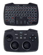 RIITEK ασύρματο gamepad & πληκτρολόγιο RK707, backlit, 2.4GHz, μαύρο - 5210131118054