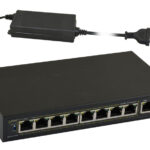 PULSAR PoE Ethernet Switch S108-90W, 10x ports 10/100Mb/s - 5902135316306