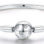 BAMOER βραχιόλι χειροπέδα Charm SCB144-17, κυβική ζιρκόνια, ασήμι 925 - 5210131087664