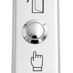 SECUKEY Χωνευτό μπουτόν SCK-CBUTTON1, 3Α, ασημί - 5210131016282