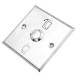 SECUKEY Χωνευτό μπουτόν SCK-CBUTTON2, 3Α, ασημί - 5210131016299