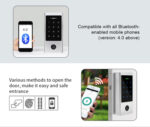 SECUKEY αυτόνομο πληκτρολόγιο πρόσβασης SCK-H1-BT, αδιάβροχο, Bluetooth - 5210131051221 - Image 2