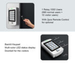 SECUKEY αδιάβροχο πληκτρολόγιο πρόσβασης SCK-K9, 125KHz - 5210131051214 - Image 2