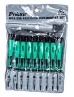 PROSKIT σετ κατσαβιδιών ακριβείας SD-0839, 9τμχ - 4710810401138 - Image 2