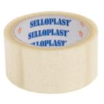 SELLOPLAST Αυτοκόλλητη ταινία SEL-005, διάφανη, 48mm, 60m, 6τμχ - 5210131023891