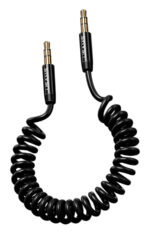 USAMS καλώδιο Jack 3.5mm SJ256, Hi-Fi stereo, 1.2m, μαύρο - 6958444959306