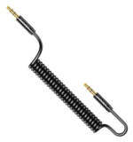 USAMS καλώδιο Jack 3.5mm SJ256, Hi-Fi stereo, 1.2m, μαύρο - 6958444959306 - Image 2