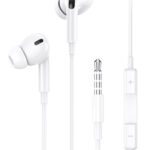 USAMS earphones με μικρόφωνο EP-41, 3.5mm σύνδεση, Φ10mm, 1.2m, λευκά - 6958444912899