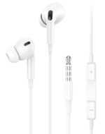 USAMS earphones με μικρόφωνο EP-41, 3.5mm σύνδεση, Φ10mm, 1.2m, λευκά - 6958444912899