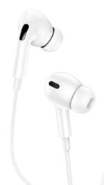 USAMS earphones με μικρόφωνο EP-41, Lightning, Φ10mm, 1.2m, λευκά - 6958444912912 - Image 2
